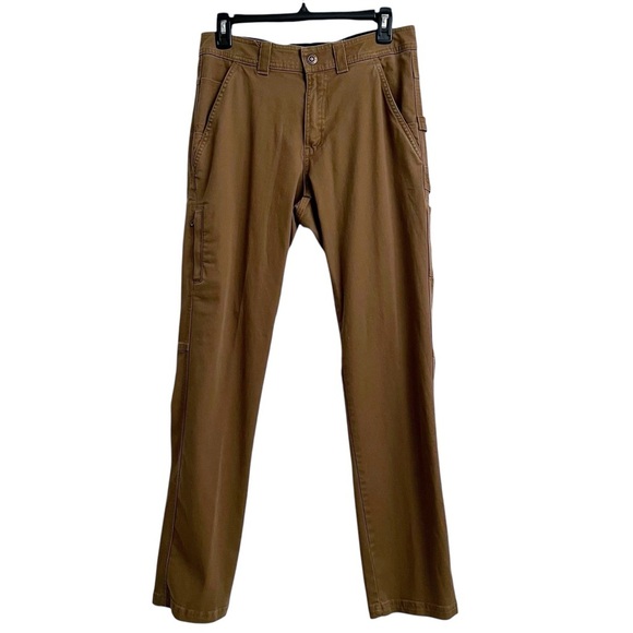 Columbia Men's Standard Ultimate ROC Flex Stretch Trail Hiking Pants Brown 28x30 - Picture 5 of 8
